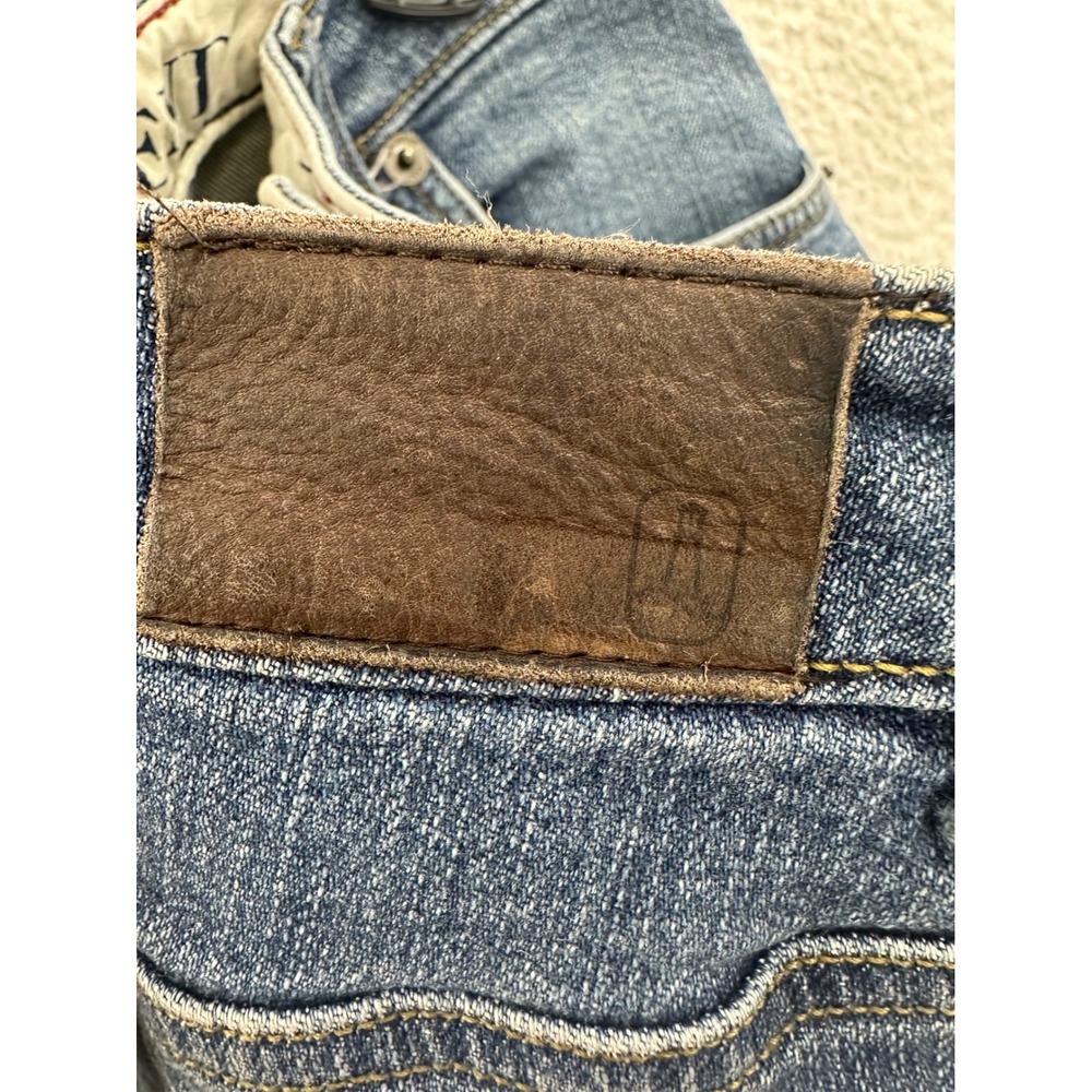 Lands End Womens Jeans Size 6 Original Fit Modern Waist Boot Leg Blue Denim - Picture 3 of 11